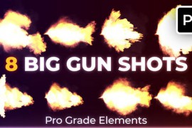 Big Gun Shots Gunfire 1 45613281