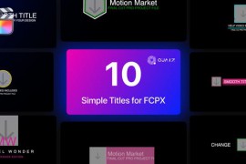 Simple Titles for Final Cut Pro X Vol. 01 44977786