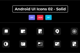 Android UI Icons 02 - Solid 44629967