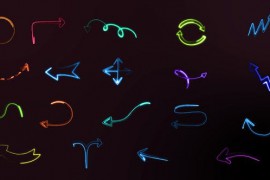 Neon Arrow Pack 36504250