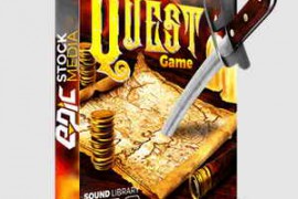 Epic Stock Media Quest Game WAV