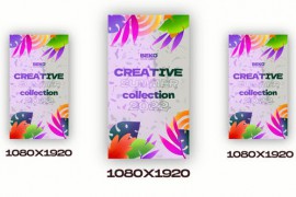 Colorfull Summer Collection Instagram Story and TIk-tok reels | MOGRT 44319545