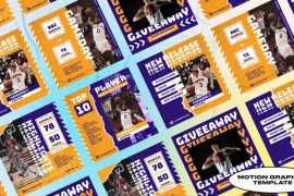 Basketball Superstar Posts | Mogrt 48632382