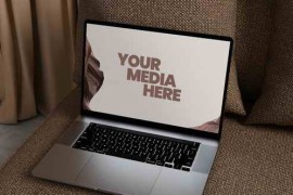 Free Download:Laptop Mockup 58517754