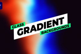 Glass Gradient Backgrounds 52420315
