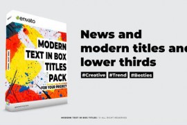 Modern Text in Box Titles | FCPX 47272304