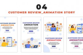 Rating and Feedback Vector Character Instagram Story 48661979