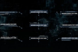 Modern Call Outs | After Effect 48368136