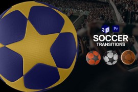 Soccer Champions Ball Transitions for Premiere Pro 46971067