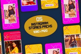 Best Instagram Story Frames After Effects Template 45038627