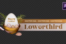 Easter Egg Lowerthird 43751302