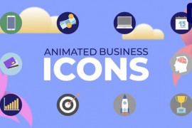 Animated Business Icons for Premiere Pro 47350349
