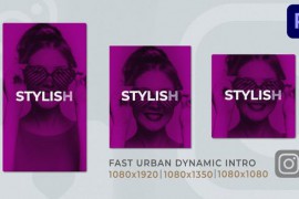 Instagram Fast Urban Dynamic Intro 45571453