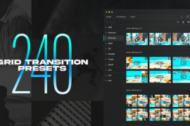 Grid Transitions for Premiere Pro 48865562