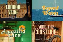 Free Download:Retro Film Title Sequence 64203269