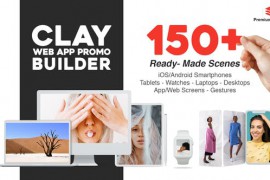 Clay Web App Promo Builder 28890153