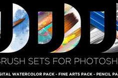Photoshop Brushes Pack for Painting Skills