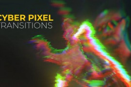 Cyber Pixel Transitions | Premiere Pro 45527928