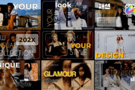Stylish Frame Slideshow for FCPX 47136200