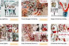 Free Download:Liquid Amethyst Art – Creative Christmas Lightroom Preset Bundle