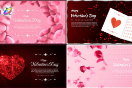 Valentines Day Greetings Pack 50433845