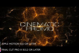 Cinematic Promo - Apple Motion 33862174