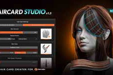 Free Download:Superhive Market – Hair Card Studio (Hair Card Creator Addon For Blender) v1.0