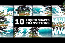 Liquid Shapes Transitions | DaVinci Resolve 46731179