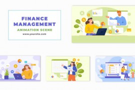 Accounting and Finance Planning Character Animation Scene 48565108