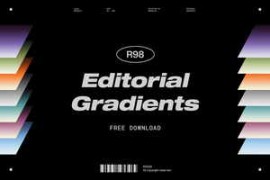 Editorial Gradients for Photoshop