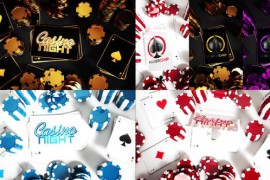 Gold Cards And Chips Logo Reveals 42542284