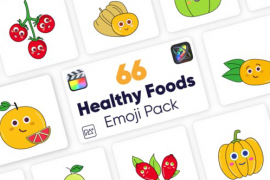 Healthy Food Emoji Pack For Final Cut Pro X 47044198