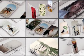 White Phone Mockup 43491778