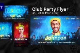 Club Party Flyer | Premiere Pro 50874327