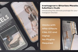 Vertical Instagram Reels Gold Mogrt 50917984