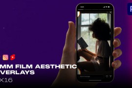 8mm Film Aesthetic || Reels, TikTok, YouTube Shorts Overlays 51630477