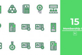 Membership Icon Premiere Pro 50333755