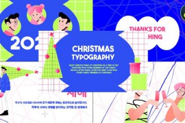 Christmas Typography for DaVinci Resolve 48999603