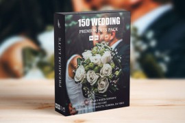 150 Professional Cinematic Wedding LUTs for Filmmakers 46133242