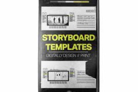 Tropic Colour – STORYBOARD TEMPLATES