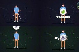 Cartoon Character Logo | DaVinci Resolve 46085680