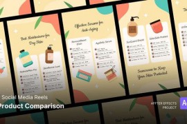 Social Media Reels - Product Comparison After Effects Template 48671011