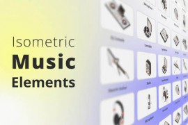 Isometric Music Elements 49626565