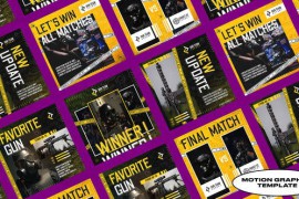 CrossFire E-sport Instagram Posts | Mogrt 52742969