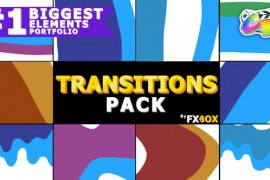 Dynamic Cartoon Transitions | FCPX 23510964