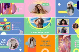 Youtube Social Media Slides for Premiere Pro 44730194
