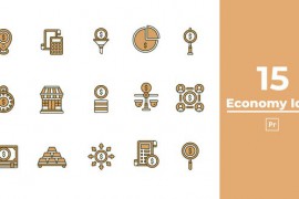 Economy Icon Premiere Pro 47553178