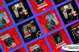 Irides Urban Grunge Media Posts | Mogrt 50040054