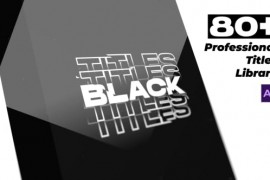 Black Titles Pack \ AE 44526755