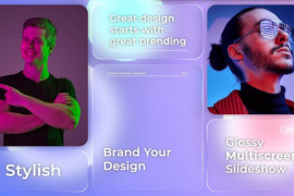 Glassmorphism Multiscreen Slideshow 52091229